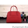 High Quality Hermes Bolide Tote Bag In Red Leather