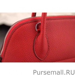 High Quality Hermes Bolide Tote Bag In Red Leather