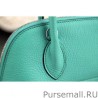 7 Star Hermes Bolide Tote Bag In Turquoise Leather