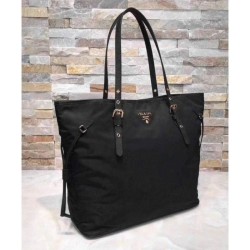 AAA+ Prada Tessuto Saffiano Tote Bag BR4997 Black