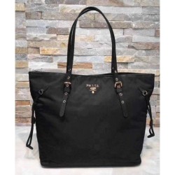 AAA+ Prada Tessuto Saffiano Tote Bag BR4997 Black