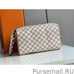 Copy Damier Azur Speedy Bandouliee 30 With Braided Strap N50054