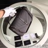 1:1 Mirror Saint Laurent Large Monogram College Bag in Anthracite Goatskin