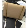 Knockoff YSL Classic Large KATE Monogram Saint Lauren Satchel Apricot