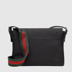 Replica Gucci Black Techno Canvas Messenger Bags 337073 KWT5N 1060