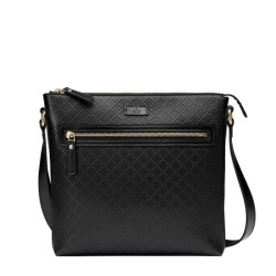 Copy Gucci Bright Diamante Leather Messenger Bags 387399 AIZ1G 1000
