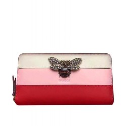 Fashion Margaret Queen leather wallet 476069 Red