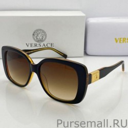 Top Versace Sunglass 4476 Brown