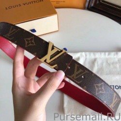 Replicas LV Initiales 30mm Reversible Belt Monogram M0218W