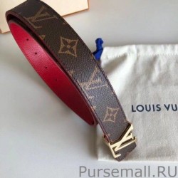 Replicas LV Initiales 30mm Reversible Belt Monogram M0218W