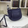 Replicas Celine Small Trotteur Bag In Navy Calfskin