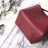 High Quality Celine Small Sangle Seau Bag In Bordeaux Calfskin