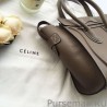 Inspired Celine Mini Luggage Bag In Khaki Grained Leather