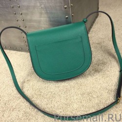 Wholesale Celine Trotteur Small Bag In Green Epsom Leather