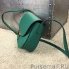 Wholesale Celine Trotteur Small Bag In Green Epsom Leather