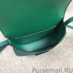 Wholesale Celine Trotteur Small Bag In Green Epsom Leather
