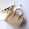 Designer Celine Mini Luggage Bag In Beige Calfskin