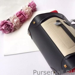 Cheap Celine Mini Luggage Bag In Multicolour Calfskin Beige