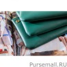 Replica Celine Small Trio Crossbody Bag In Green Calfskin