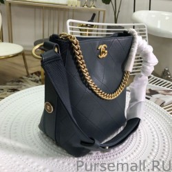 Inspired CC Bucket Shopping Hobo Bag A57573 Blue