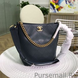 Inspired CC Bucket Shopping Hobo Bag A57573 Blue