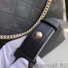 Luxury CC Bucket Shopping Hobo Bag A57576 Black