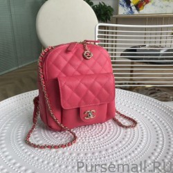 1:1 Mirror CC Day Mini Backpack Red