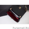 Luxury CC Pearl Small Flap Bag AS3001 Black