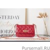 Best CC Pearl Small Flap Bag AS3001 Red