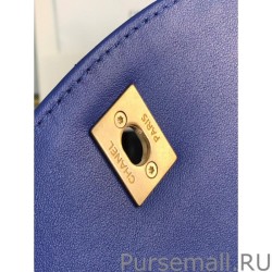 1:1 Mirror Chain Handle Flap Bag AS0785 AS0784 Blue