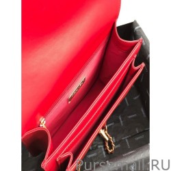 Luxury Chain Handle Flap Bag AS0785 AS0784 Red