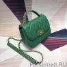 Knockoff Chain Infinity Handle Bag AS0970 Green