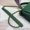 Knockoff Chain Infinity Handle Bag AS0970 Green