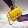 Wholesale Chain Infinity Handle Bag AS0970 Yellow