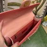 Fashion Chain Plain Elegant Imitation Shoulder Bags AS0062 Pink