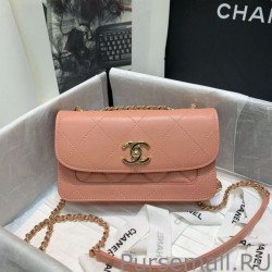 Luxury Chain Wallet AS2742 Pink