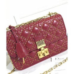 High Christian Dior Dioraddict Flap Bag M5818 Red