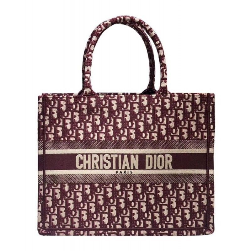 Copy Christian Dior Small Book Tote Bag Red