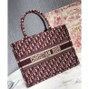 Copy Christian Dior Small Book Tote Bag Red