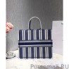 1:1 Mirror Christian Dior Book Tote bag M1286 Blue