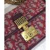 High Quality Christian Dior Small Dioraddict Flap Bag M5817 Red