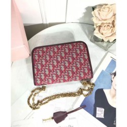 High Quality Christian Dior Small Dioraddict Flap Bag M5817 Red