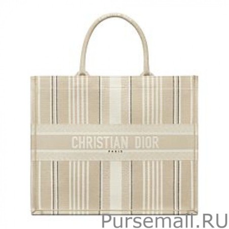 1:1 Mirror Christian Dior Book Tote Apricot