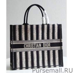 Fashion Christian Dior Book Tote Black