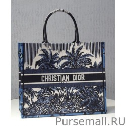 AAA+ Christian Dior Book Tote Blue