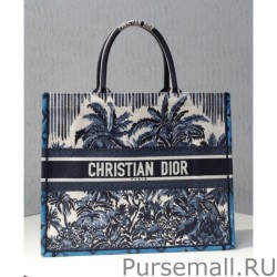 AAA+ Christian Dior Book Tote Blue