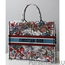 Top Quality Christian Dior Book Tote Blue