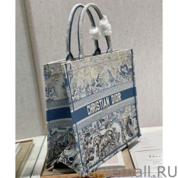 1:1 Mirror Christian Dior Book Tote Blue