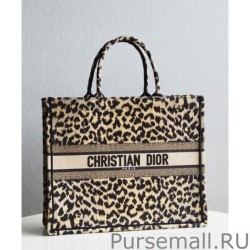 Inspired Christian Dior Book Tote Coffee