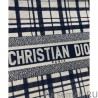 High Quality Christian Dior Book Tote Dark Blue